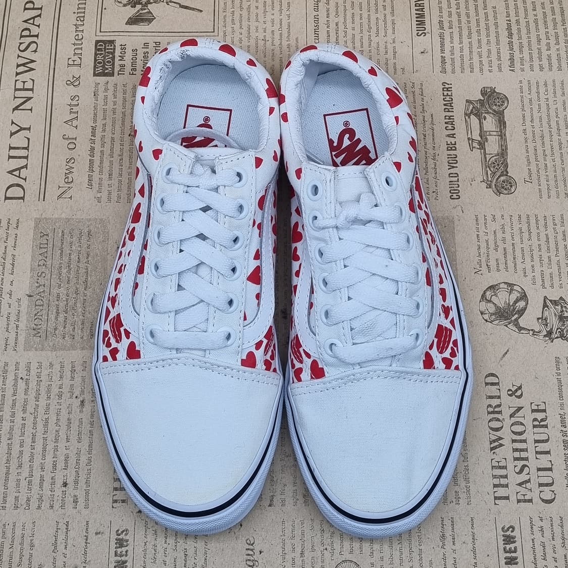 반스 올드스쿨 하트 여성스니커즈 235 상품이미지2