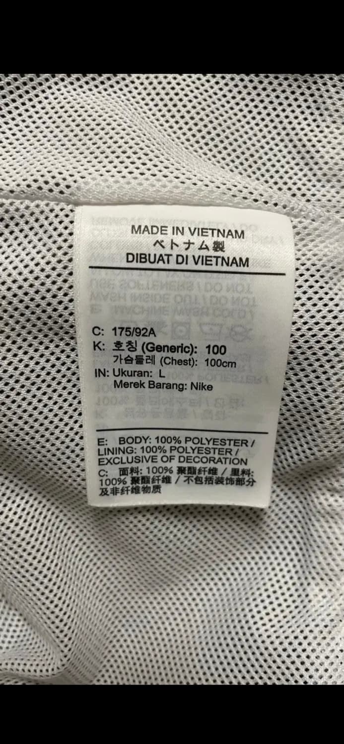 나이키 바람막이 윈드러너 스모크 그레이 L 상품이미지7