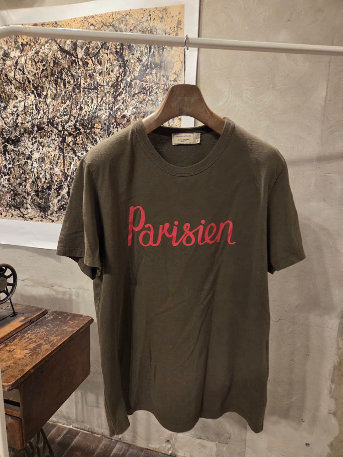 메종 키츠네 파리지엥 티셔츠 상품이미지1
