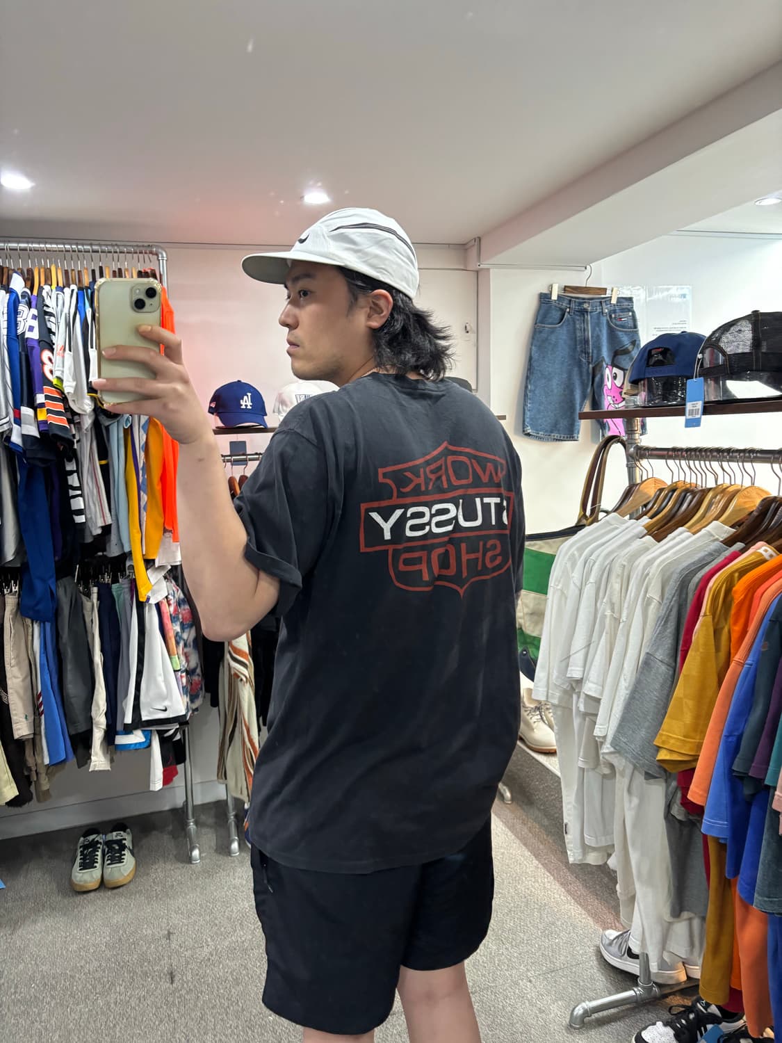 스투시 할리데이비슨 패러디 반팔 상품이미지9