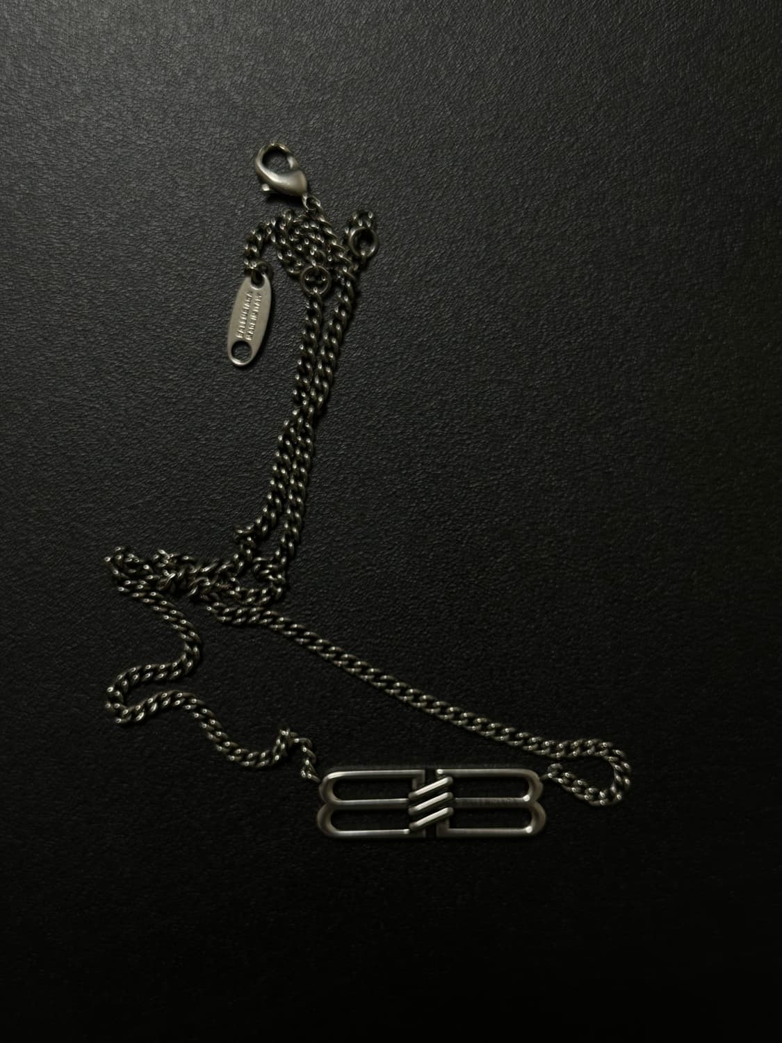 Balenciaga 발렌시아가 BB아이콘 네크리스 앤티크 실버 상품이미지7