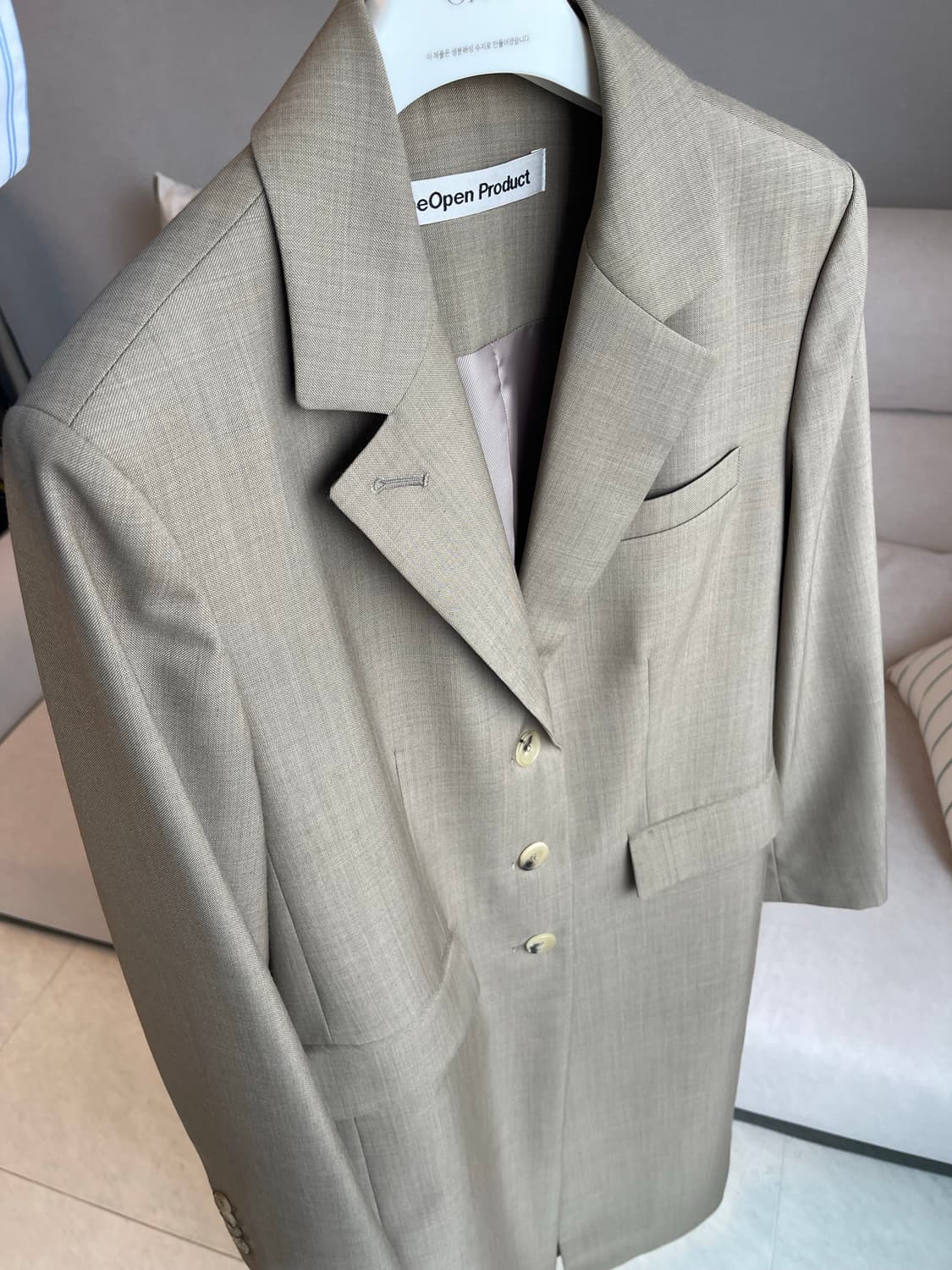 더오픈프로덕트 롱자켓 상품이미지3