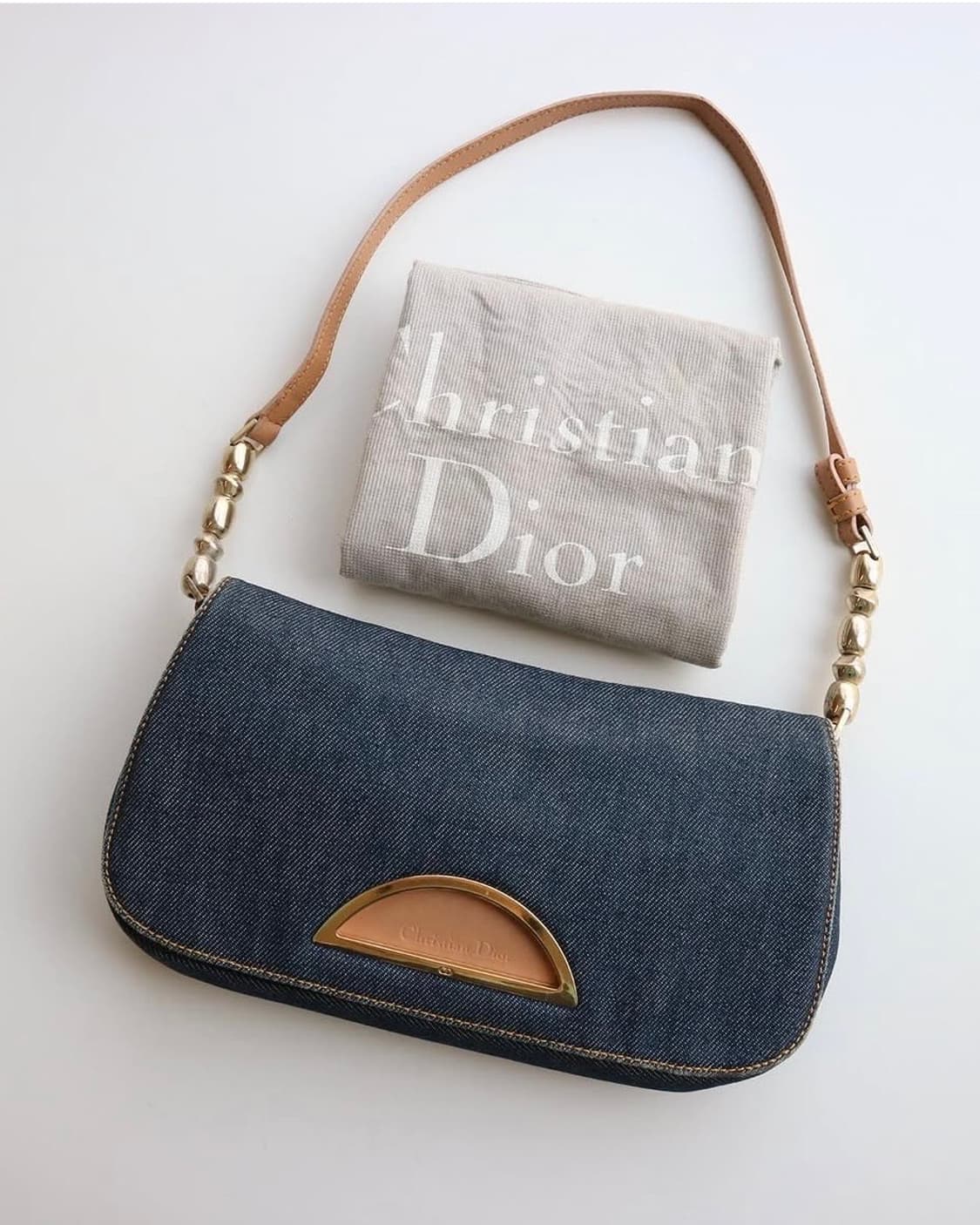 Dior 디올 데님 바게트백 상품이미지1
