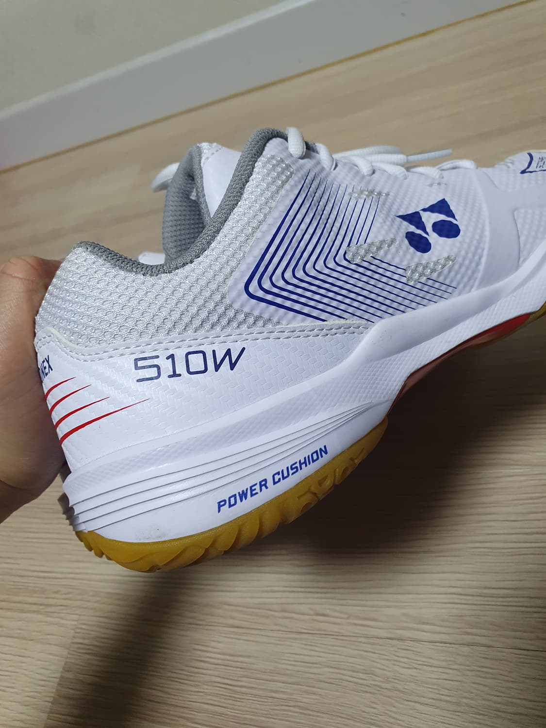 요넥스 파워쿠션 510W 배드민턴화 화이트 275 상품이미지6