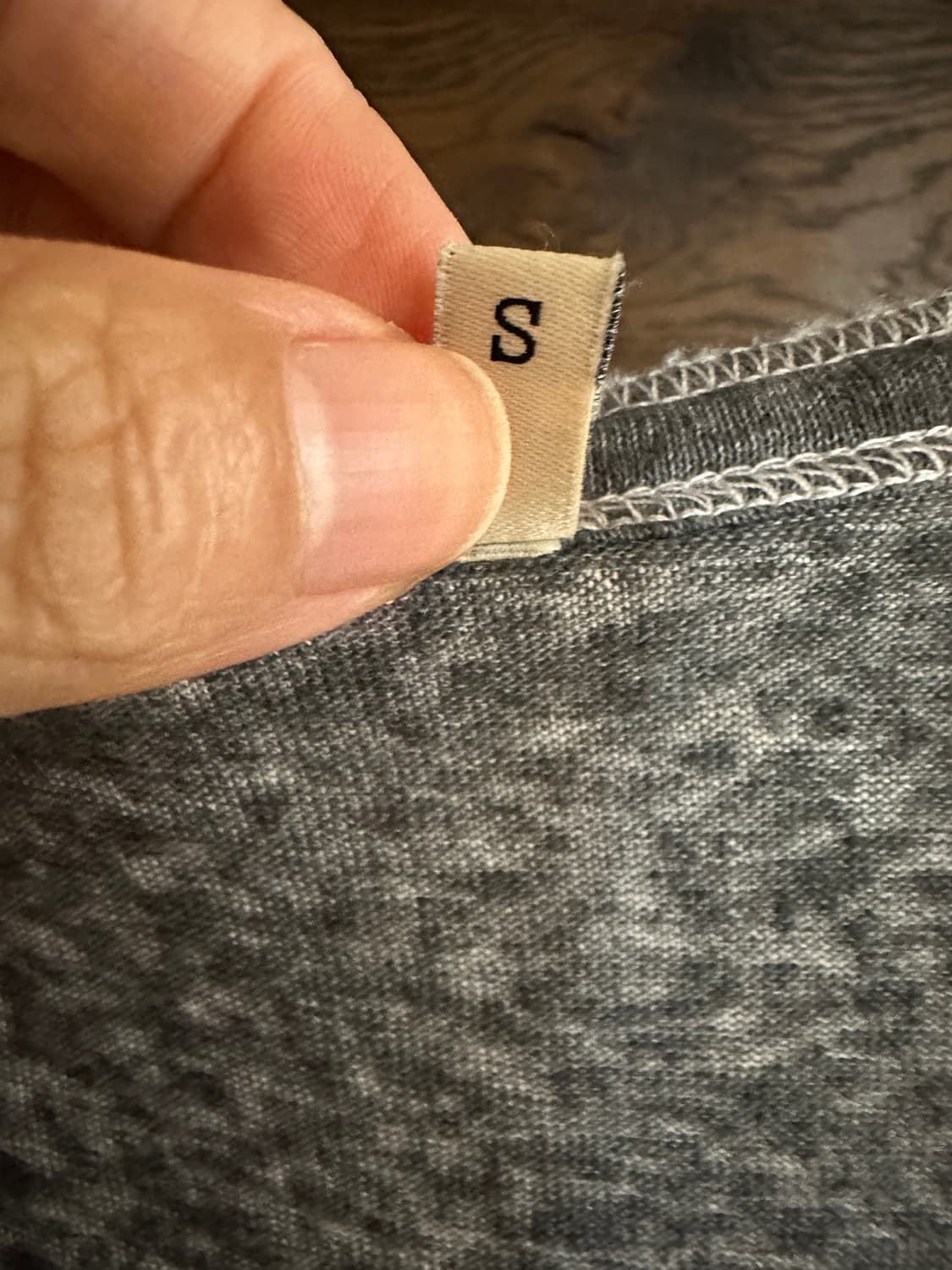 R13 로우 넥 헨리 티셔츠 (S) 상품이미지7