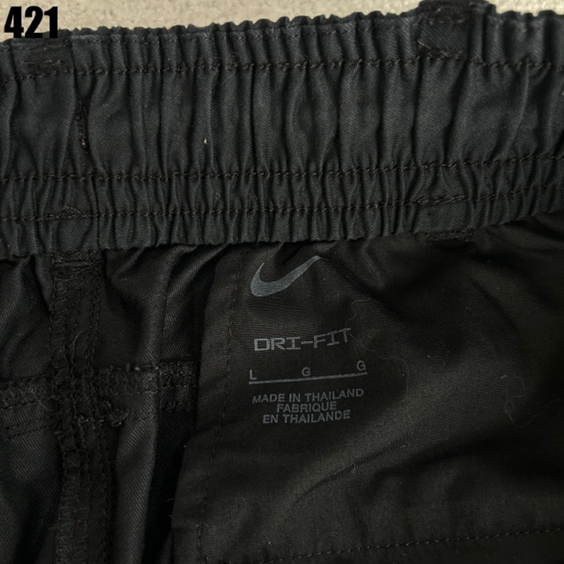 나이키 블랙 면바지 카고  상품이미지2