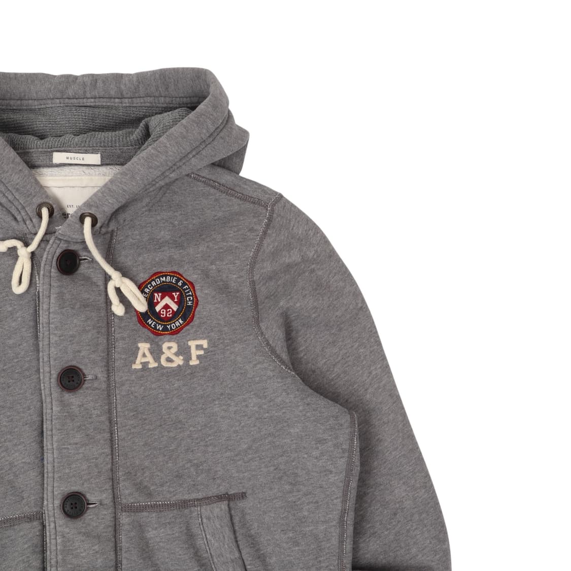 아베크롬비 a&f 버튼 후드집업 상품이미지3