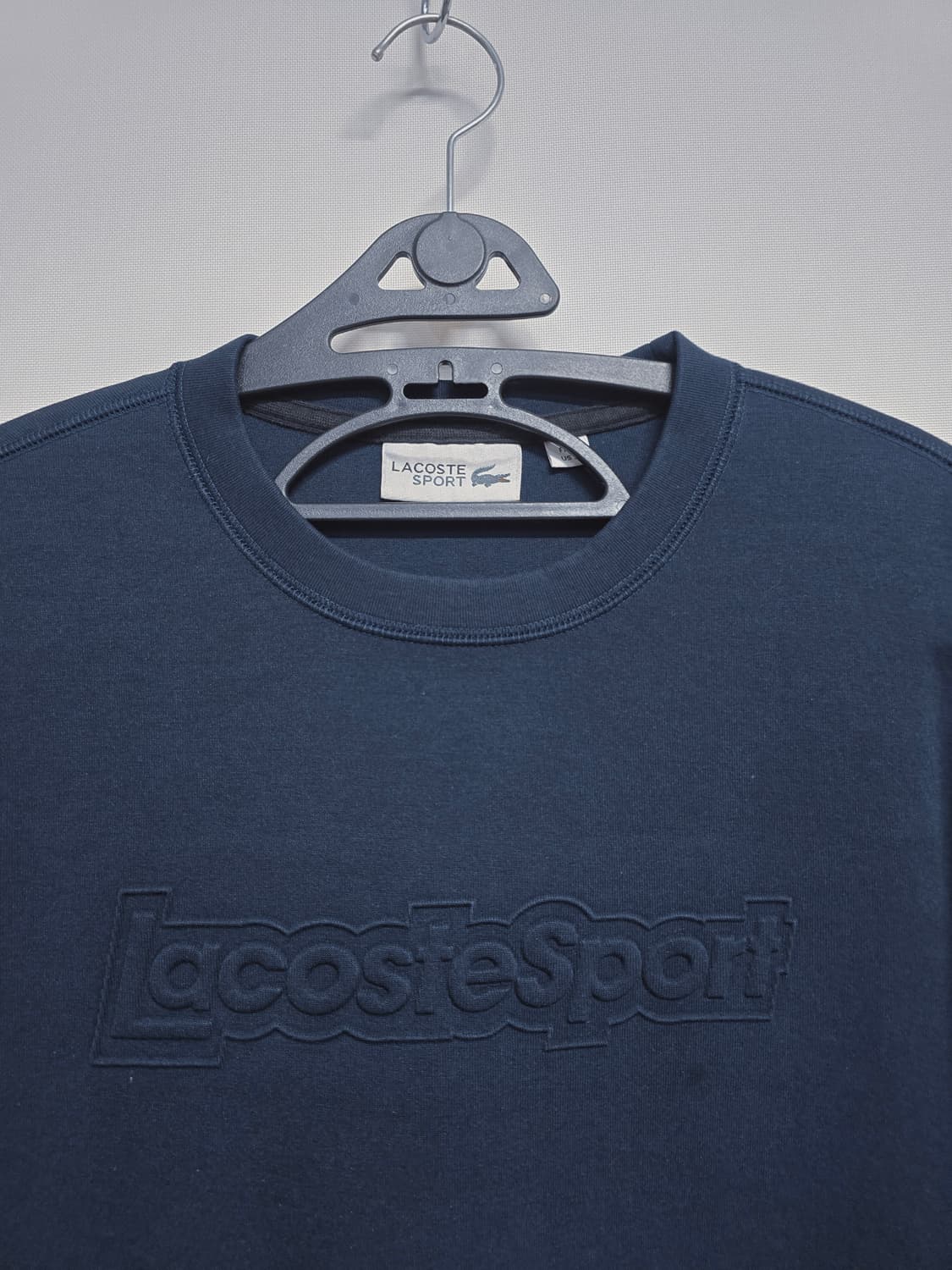 라코스테 스포츠 네이비 맨투맨 티셔츠 상품이미지2