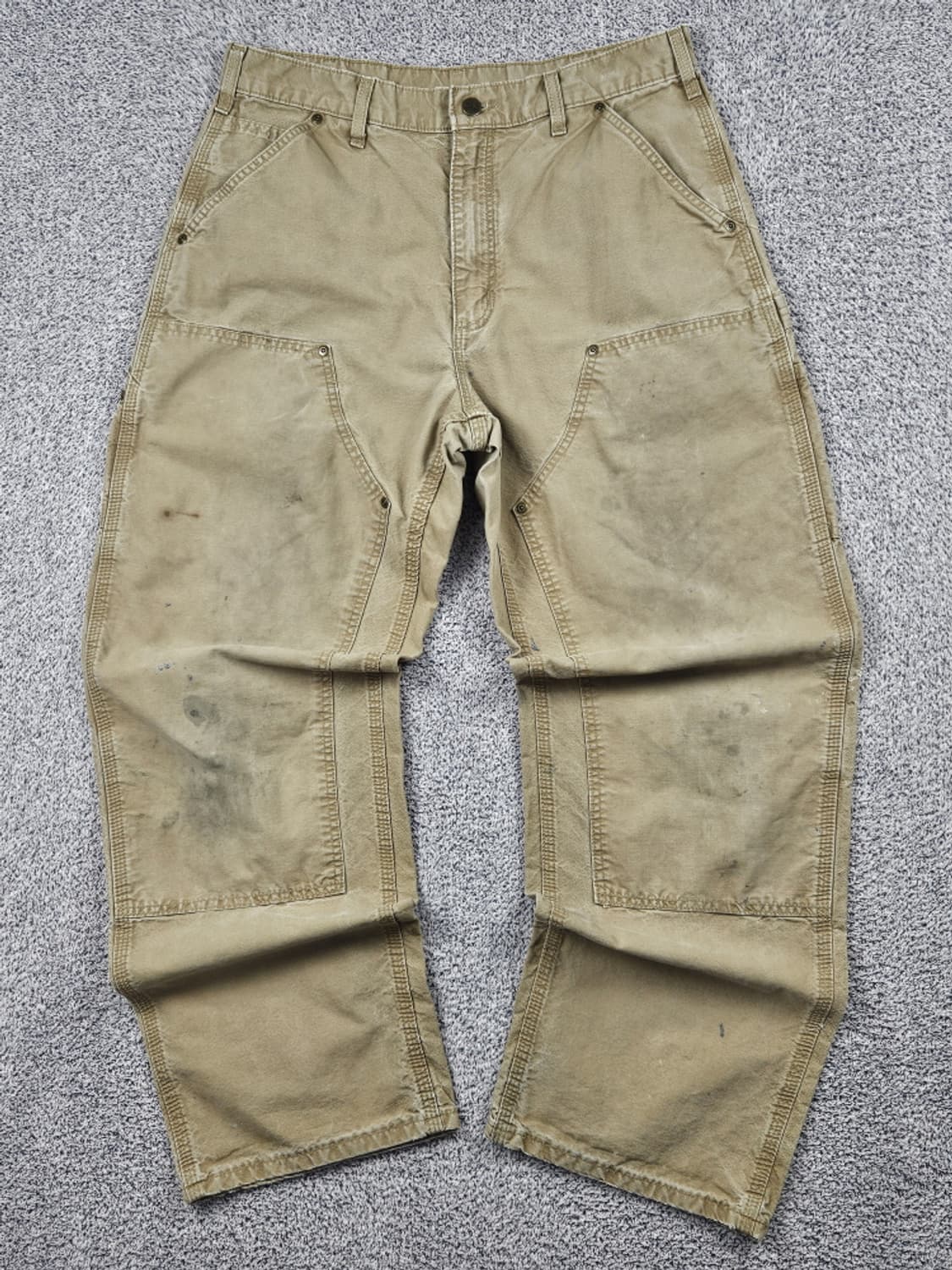 칼하트 코튼 더블니 카펜터 워크 팬츠 ( 34 X 32 ) / 10414 상품이미지1