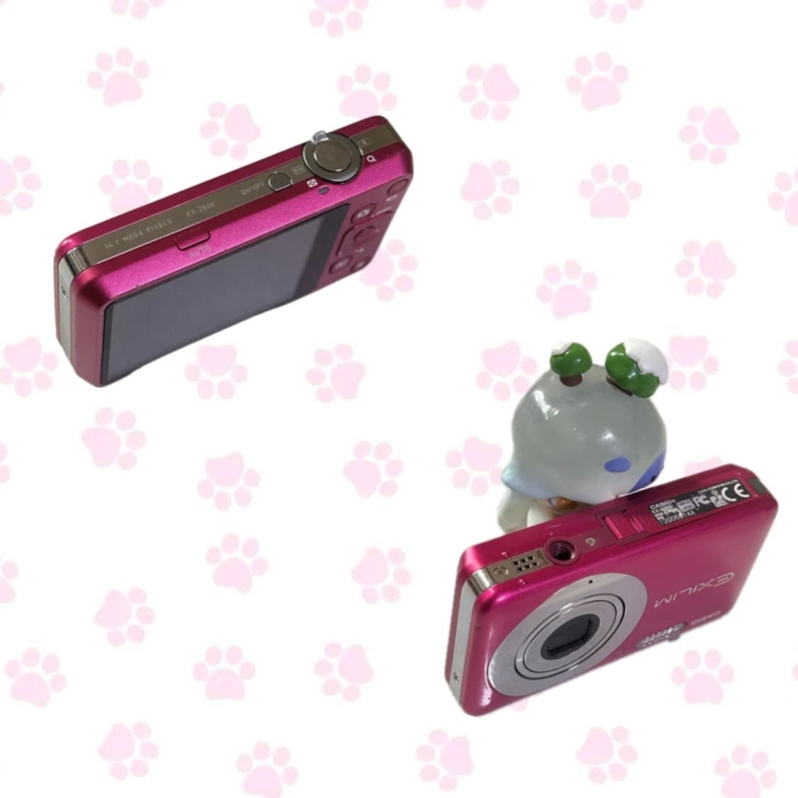 [*희귀⚡️/작례O] 카시오 엑슬림 EX-Z800 디지털 카메라 디카 상품이미지3