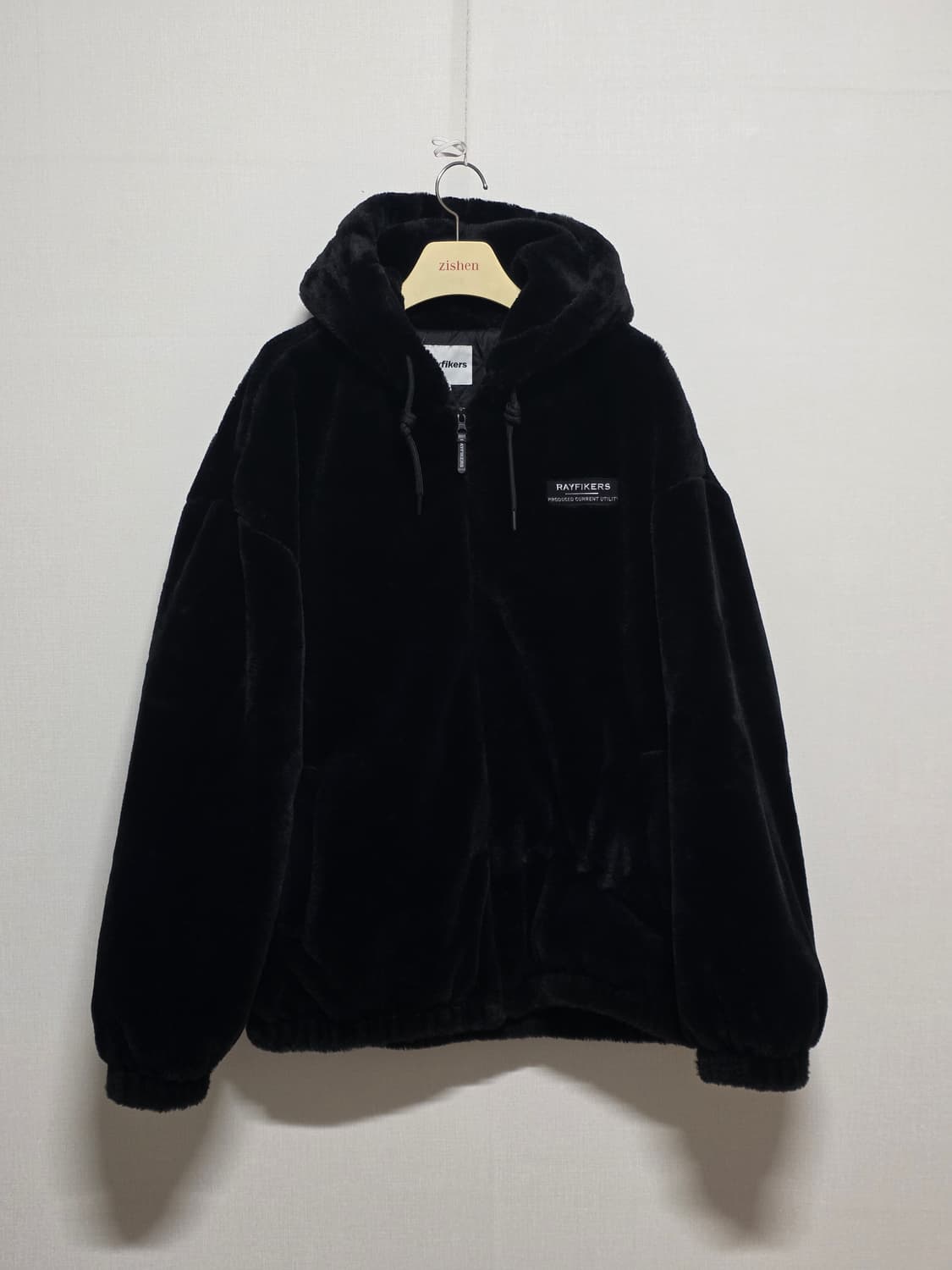 Rayfiker 털 후드 집업 상품이미지1