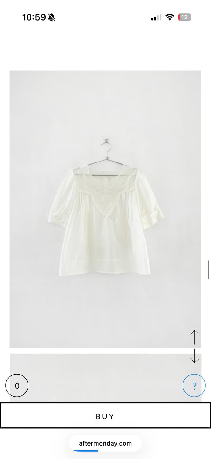 키야기 에프터먼데이 floral blouse set 블라우스 상품이미지8