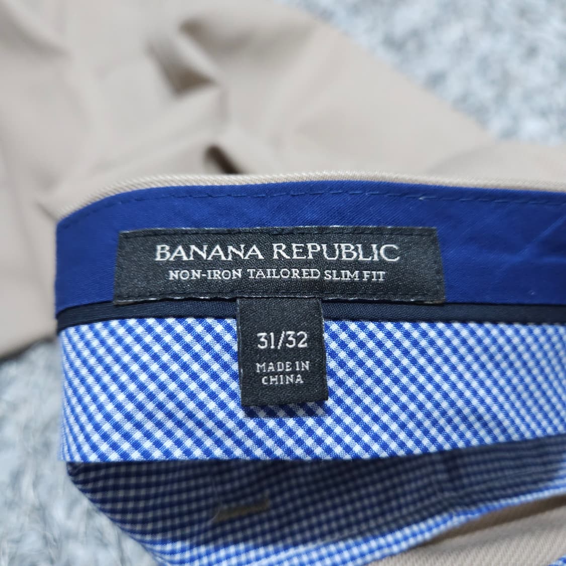 바나나리퍼블릭) 30/32 남자 슬림핏면바지 / 왕눈이샵 상품이미지7