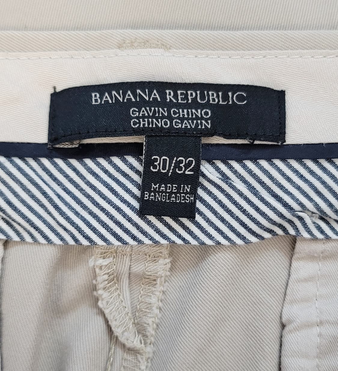 바나나리퍼블릭 스트레이트핏 코튼팬츠(면바지) 판매 상품이미지7