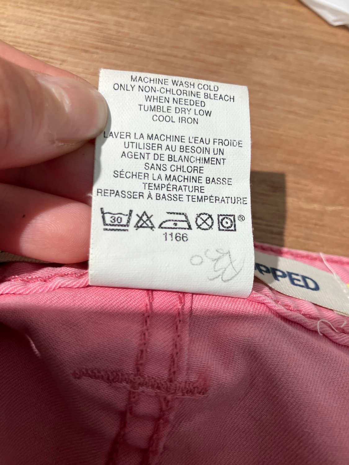 GAP Low Rise Cropped 팬츠 34 상품이미지8