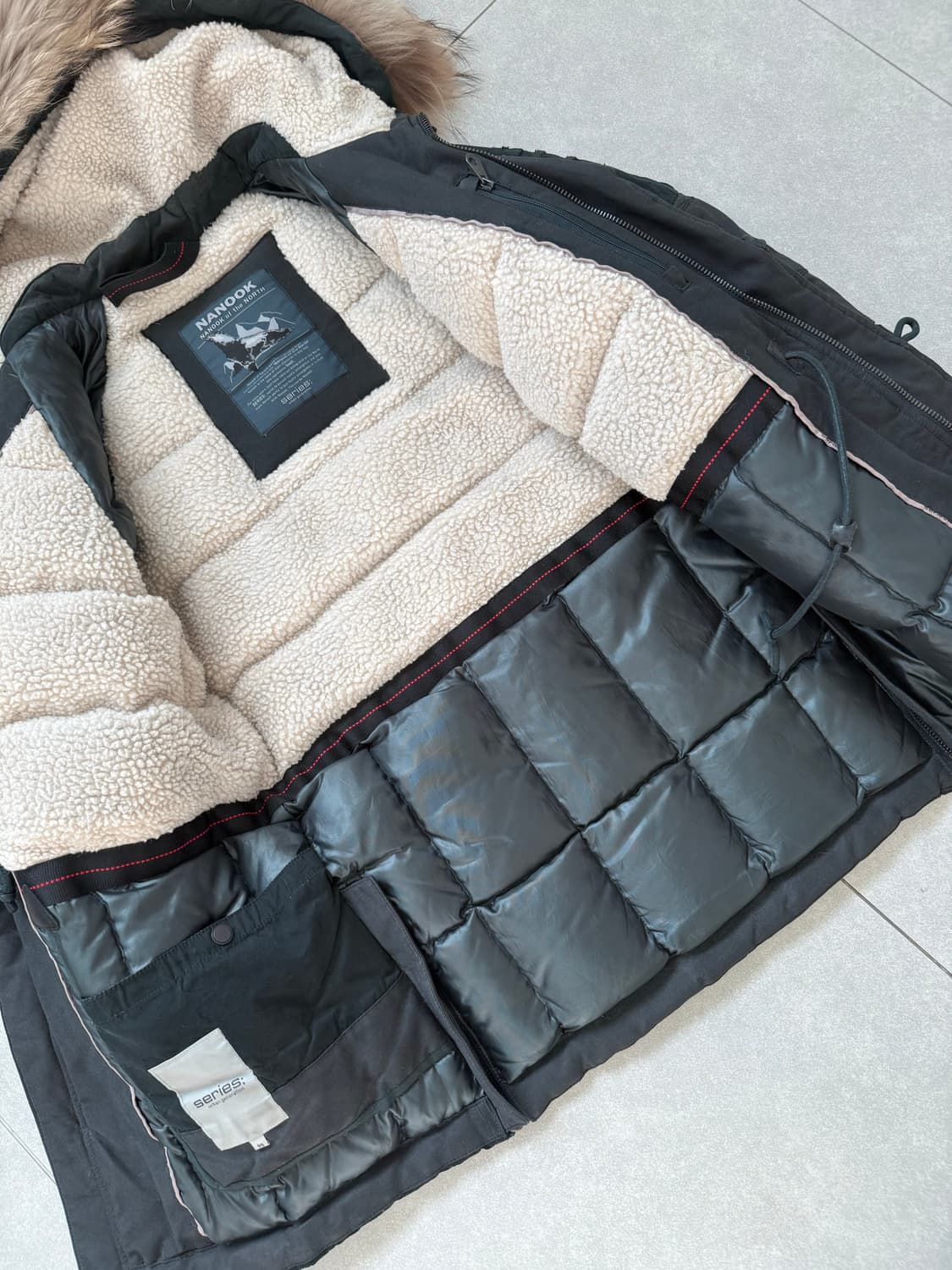 시리즈 롱패딩 상품이미지5