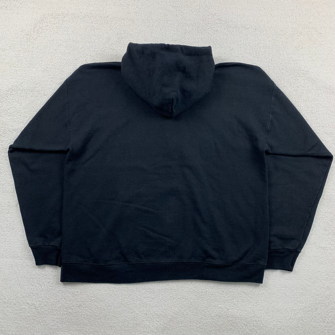 트래셔 플레임 로고 블랙 후드티 상품이미지2