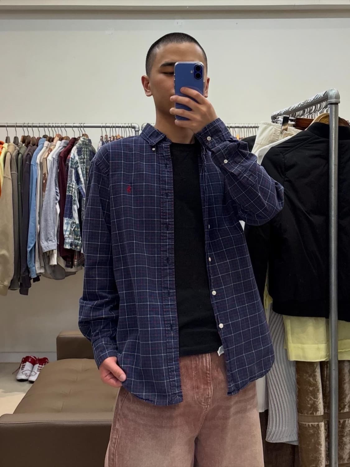 폴로 랄프로렌 체크셔츠 상품이미지8