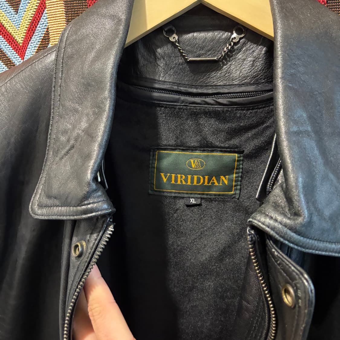 빈티지 양가죽 롱코트 레더자켓 상품이미지7