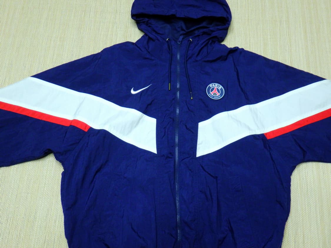 (S/90) 나이키 파리 생제르맹 PSG 우븐 축구 재킷 상품이미지4