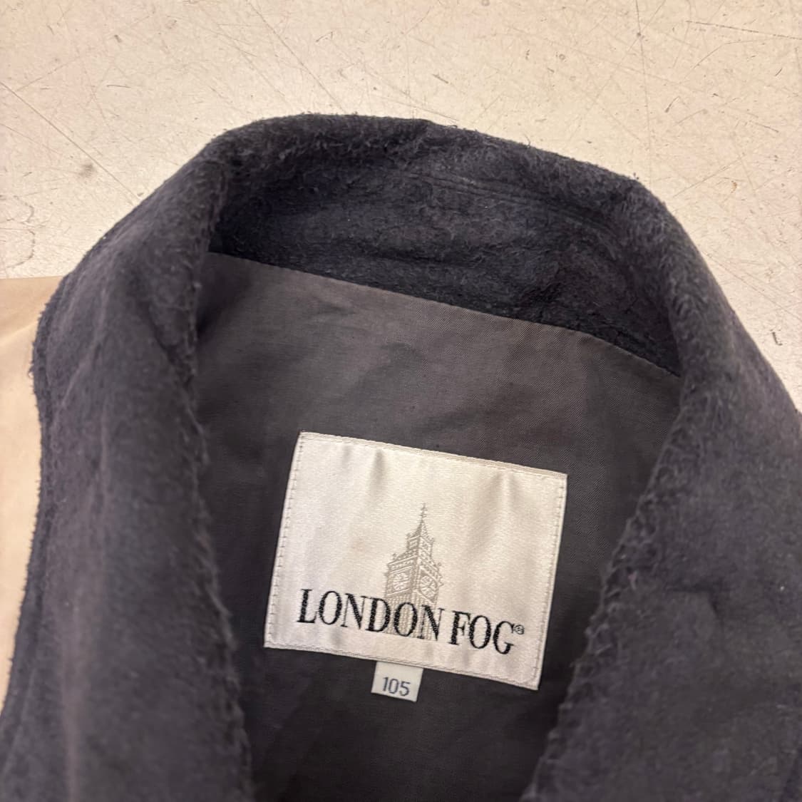 런던포그 베이지 코튼 자켓 상품이미지3