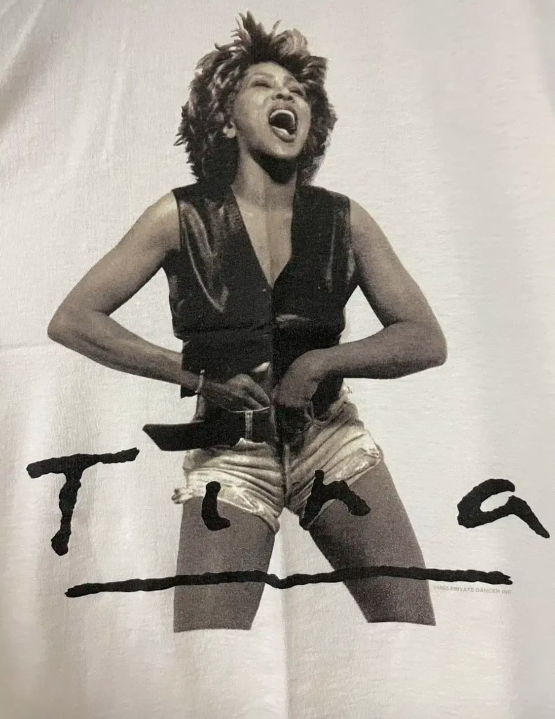 티나 터너 90s 빈티지 티셔츠 밴드티 상품이미지2