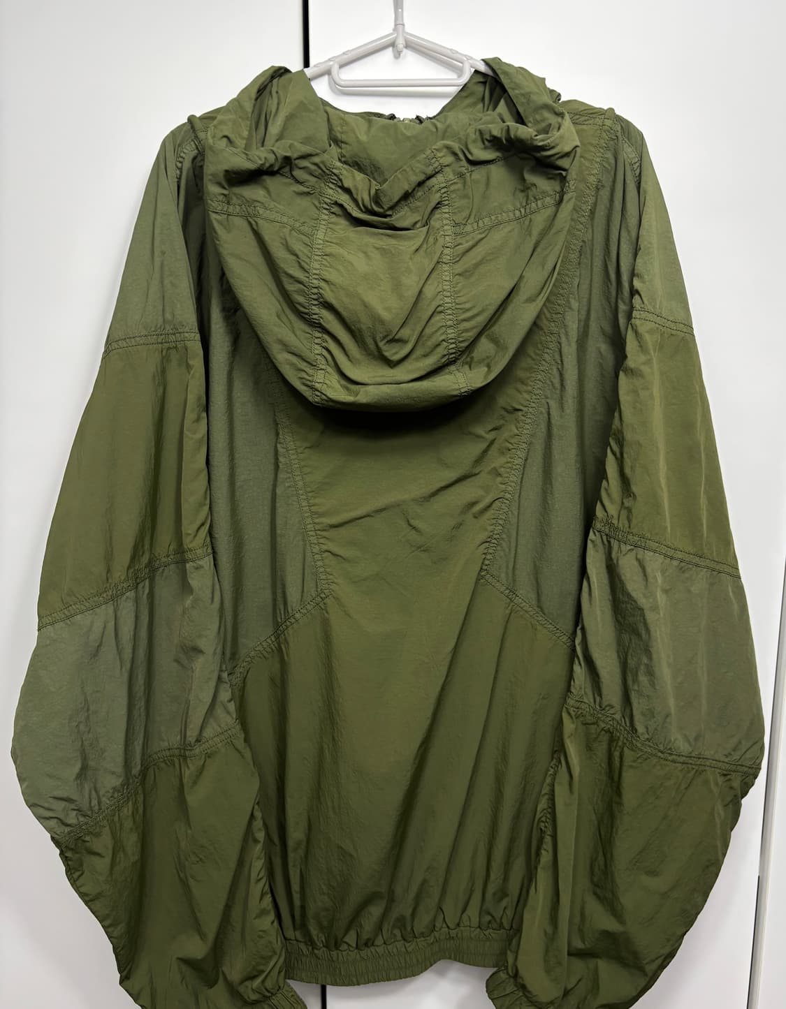 DIESEL Nylon Hooded Wind Jacket (Olive) 상품이미지3