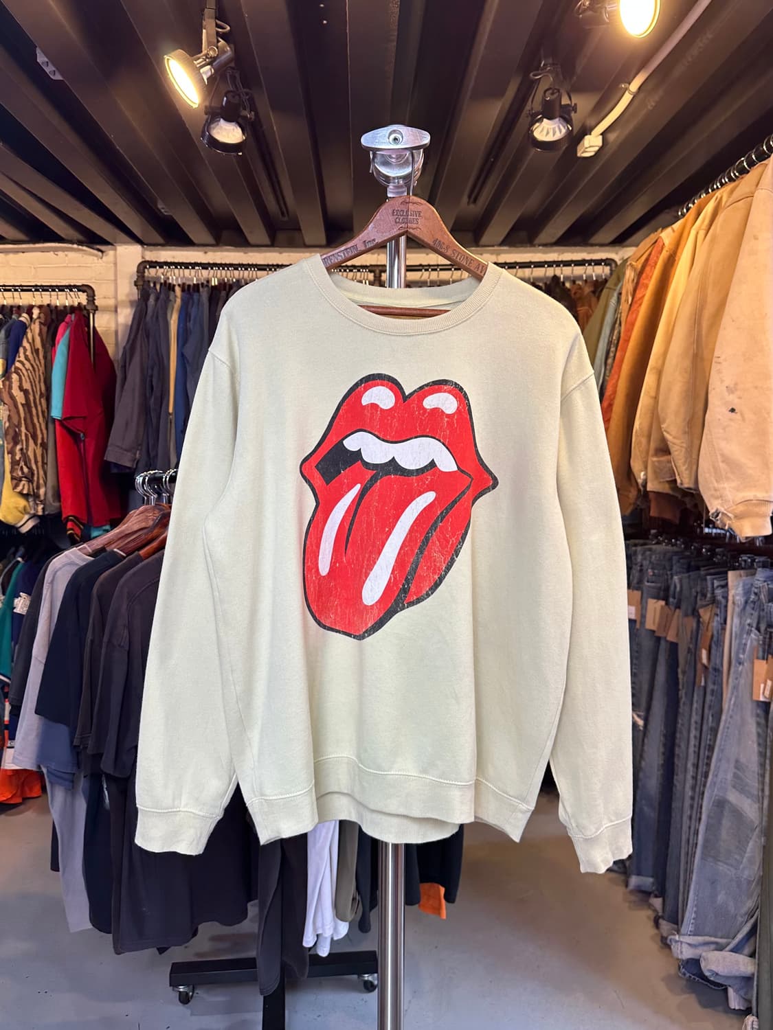 롤링스톤스 The Rolling Stones 프린팅 스웻 셔츠 상품이미지1