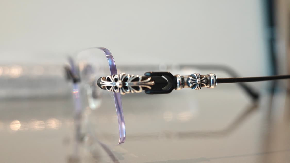 크롬하츠 필스3 블랙/실버 무테안경 상품이미지1