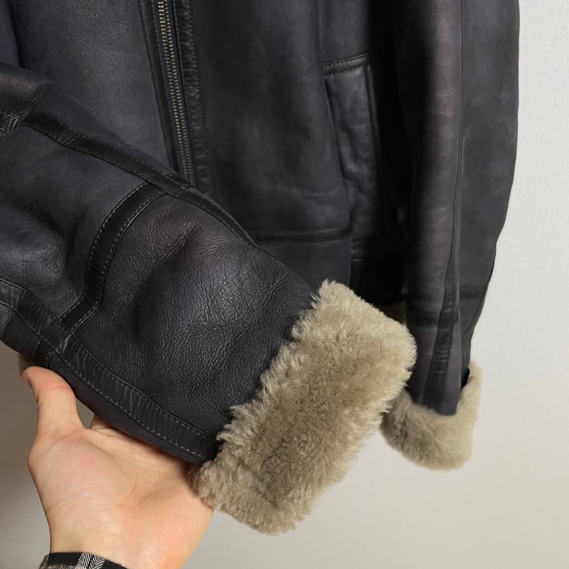 [48]18fw 솔리드옴므 백현 무스탕 상품이미지4