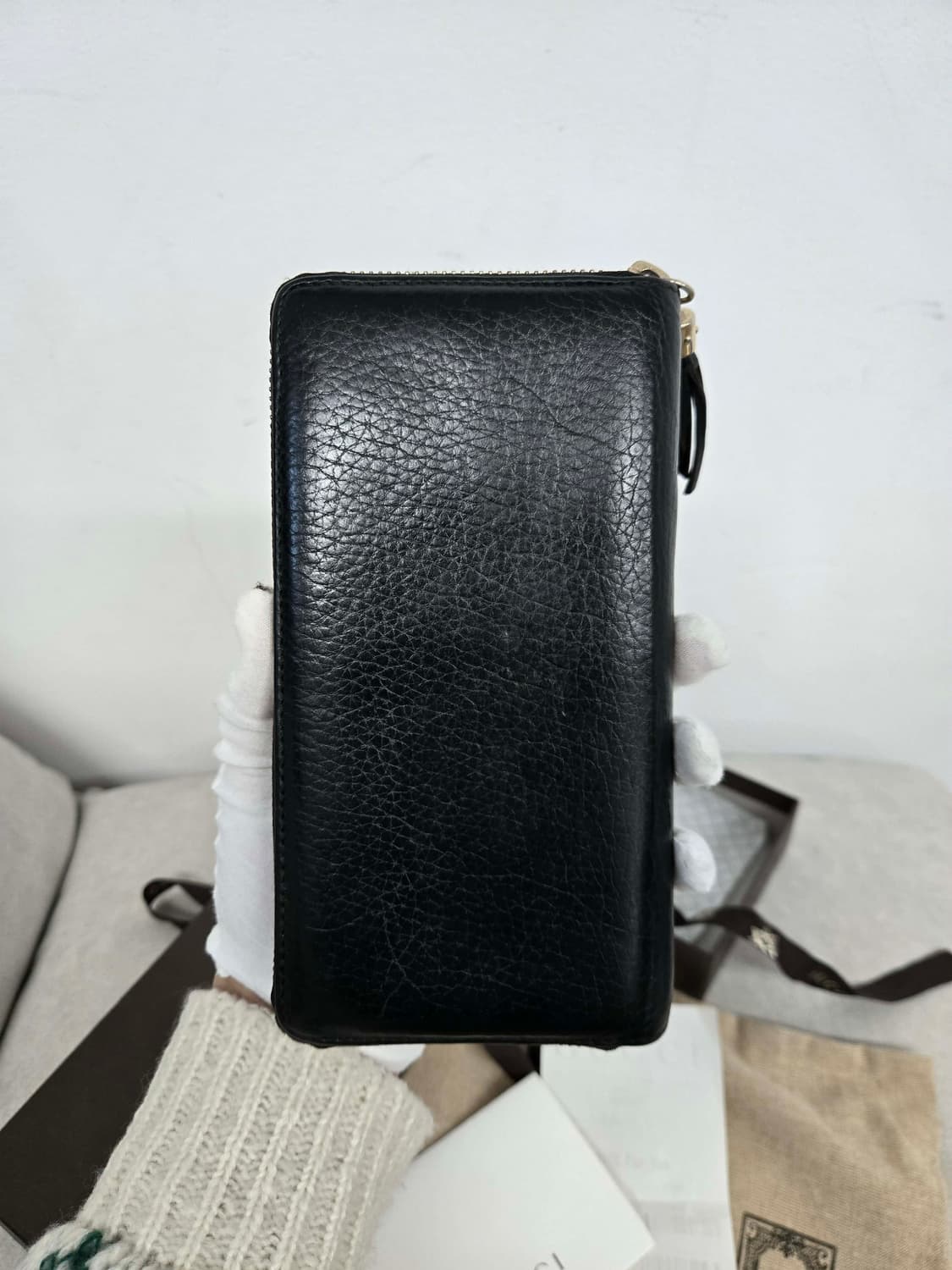 [보증서 정품] 구찌 소호 장지갑 상품이미지1