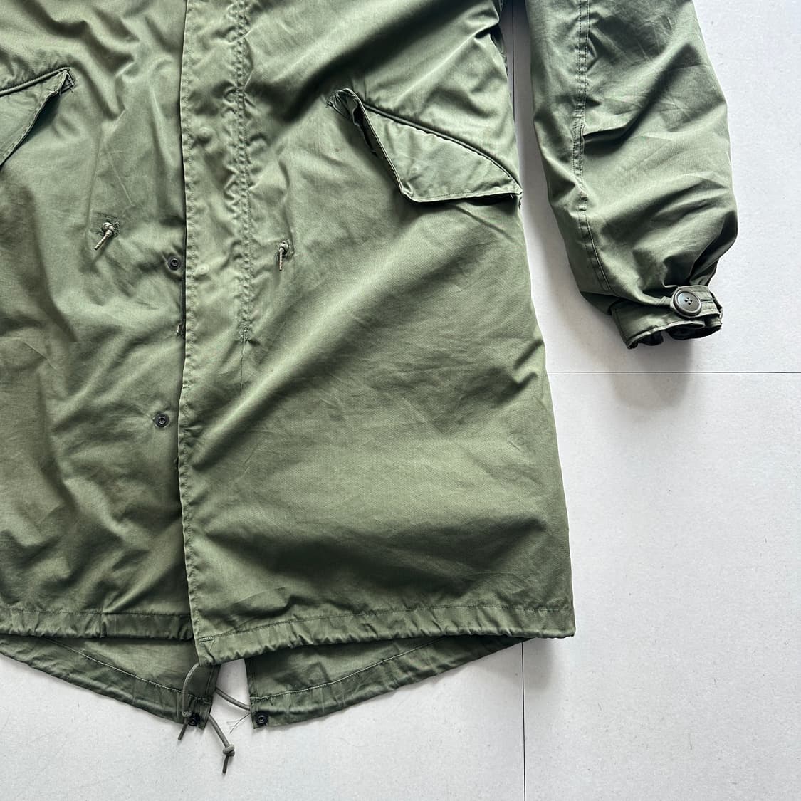 80s 미군 오리지널 M65 피쉬테일 파카 내피포함 XS 상품이미지4