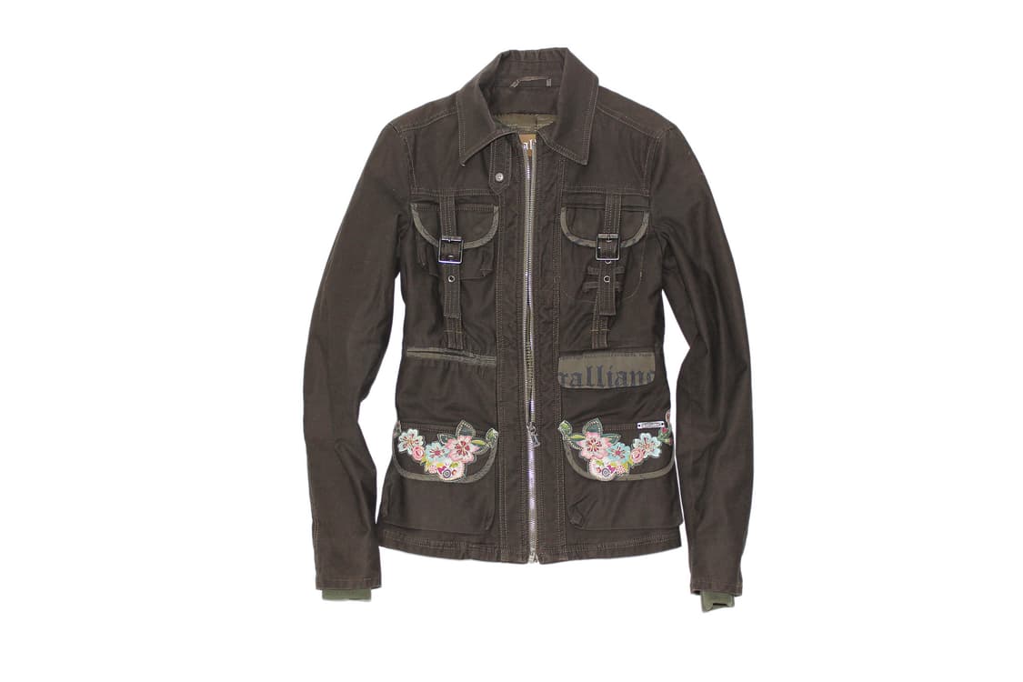  John Galliano Floral Patch Jacket 상품이미지1