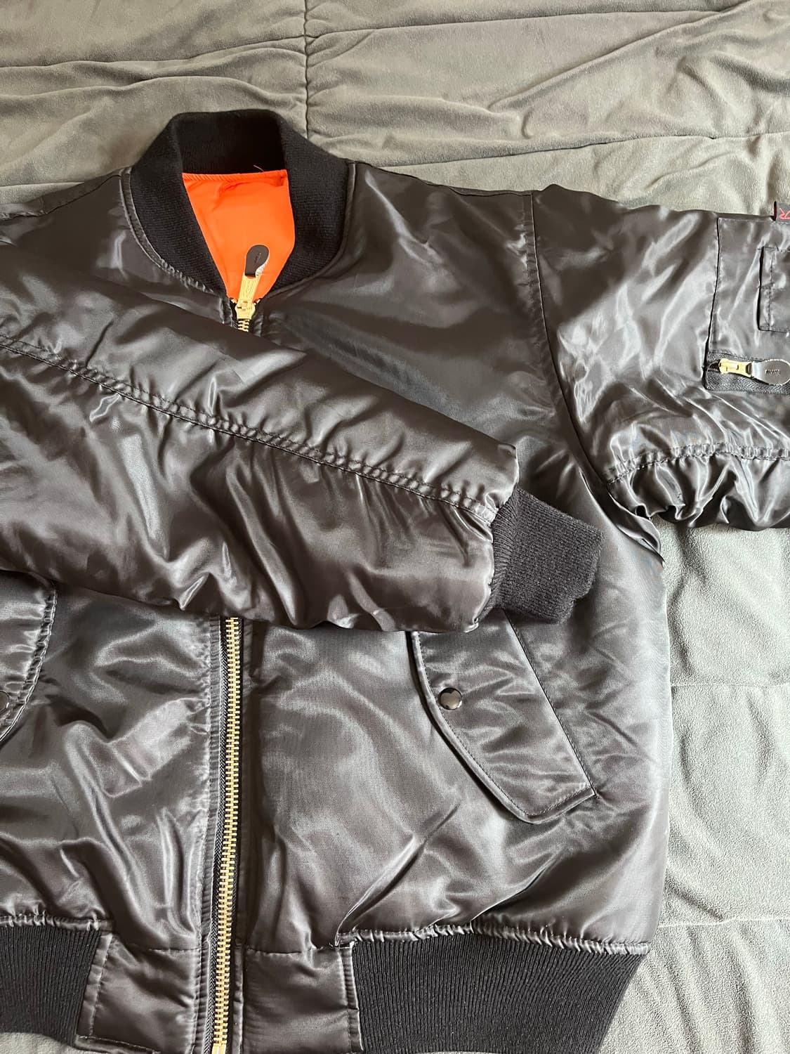 로스코 블랙 MA-1 항공점퍼 상품이미지1