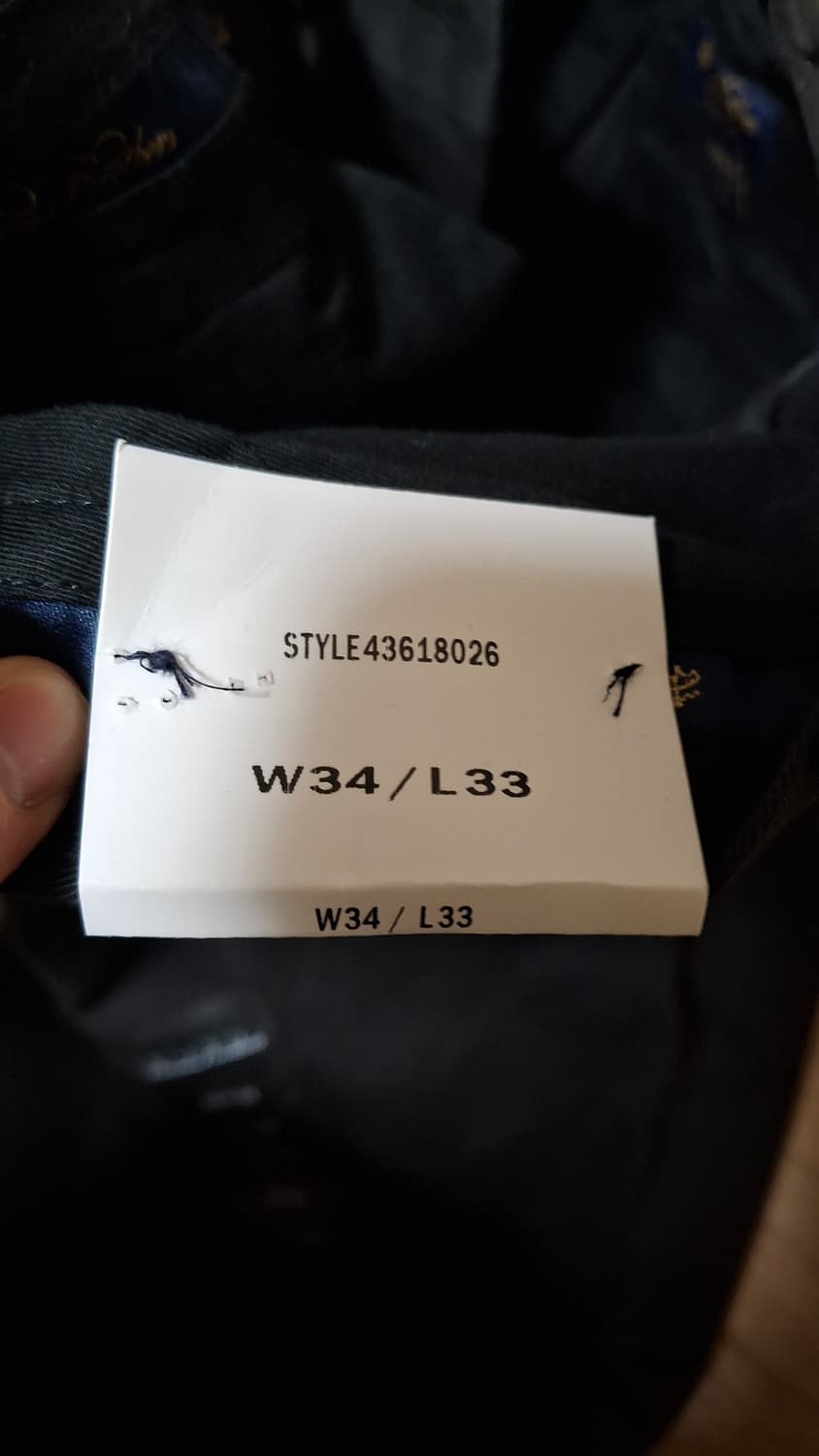브룩스브라더스 블랙 치노 34인치 새상품 상품이미지7
