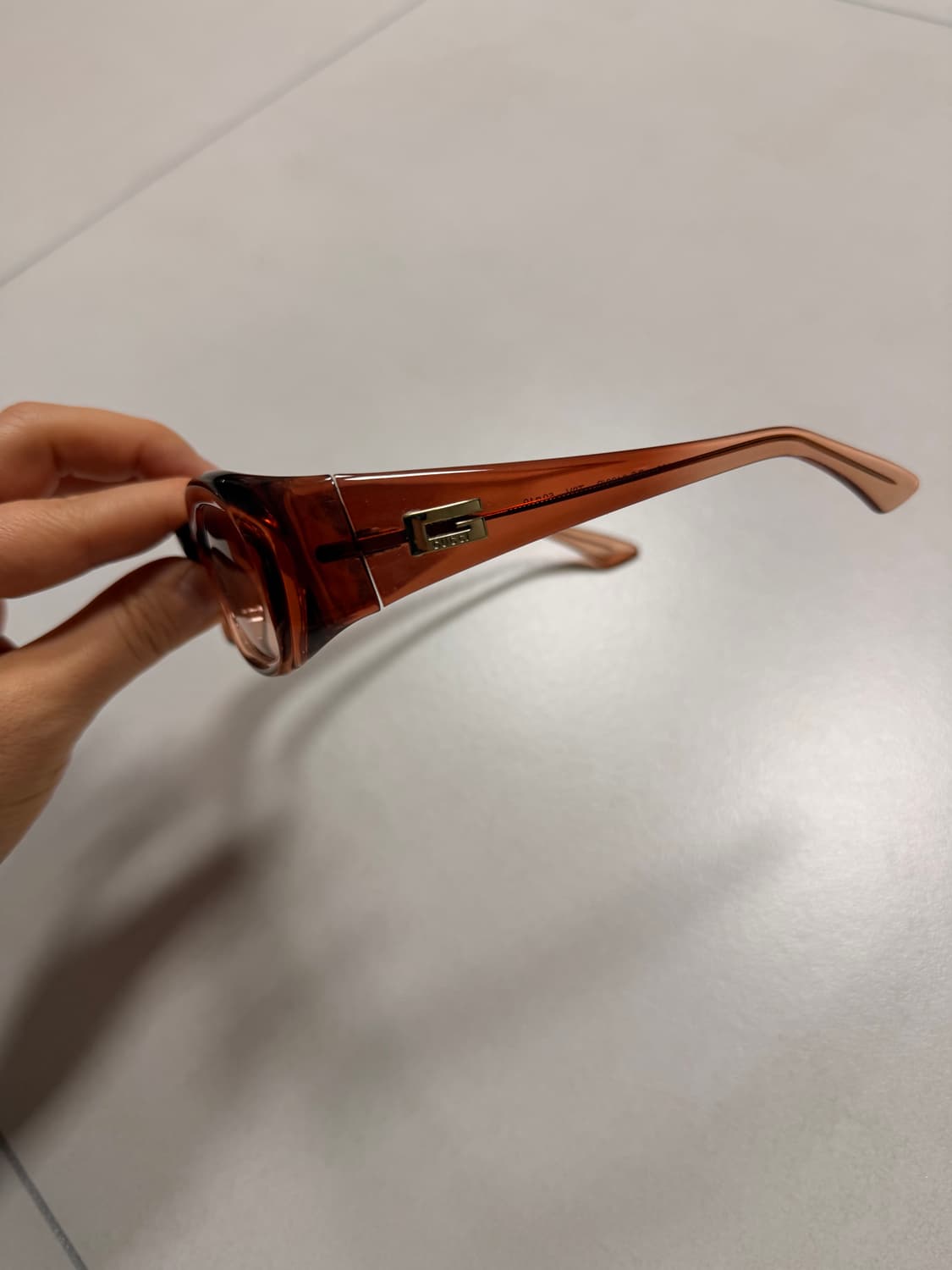 구찌 선글라스 여성용 핑크빛 상품이미지7