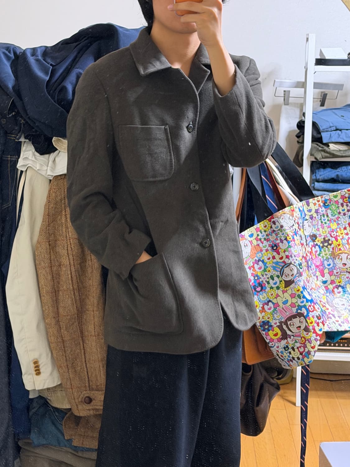 버버리 런던 울캐시미어 워크자켓 상품이미지2