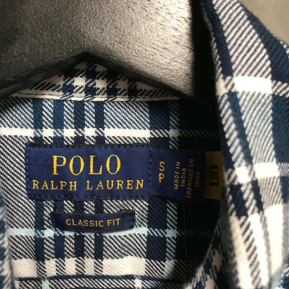 폴로 랄프로렌 체크 셔츠 S 상품이미지5