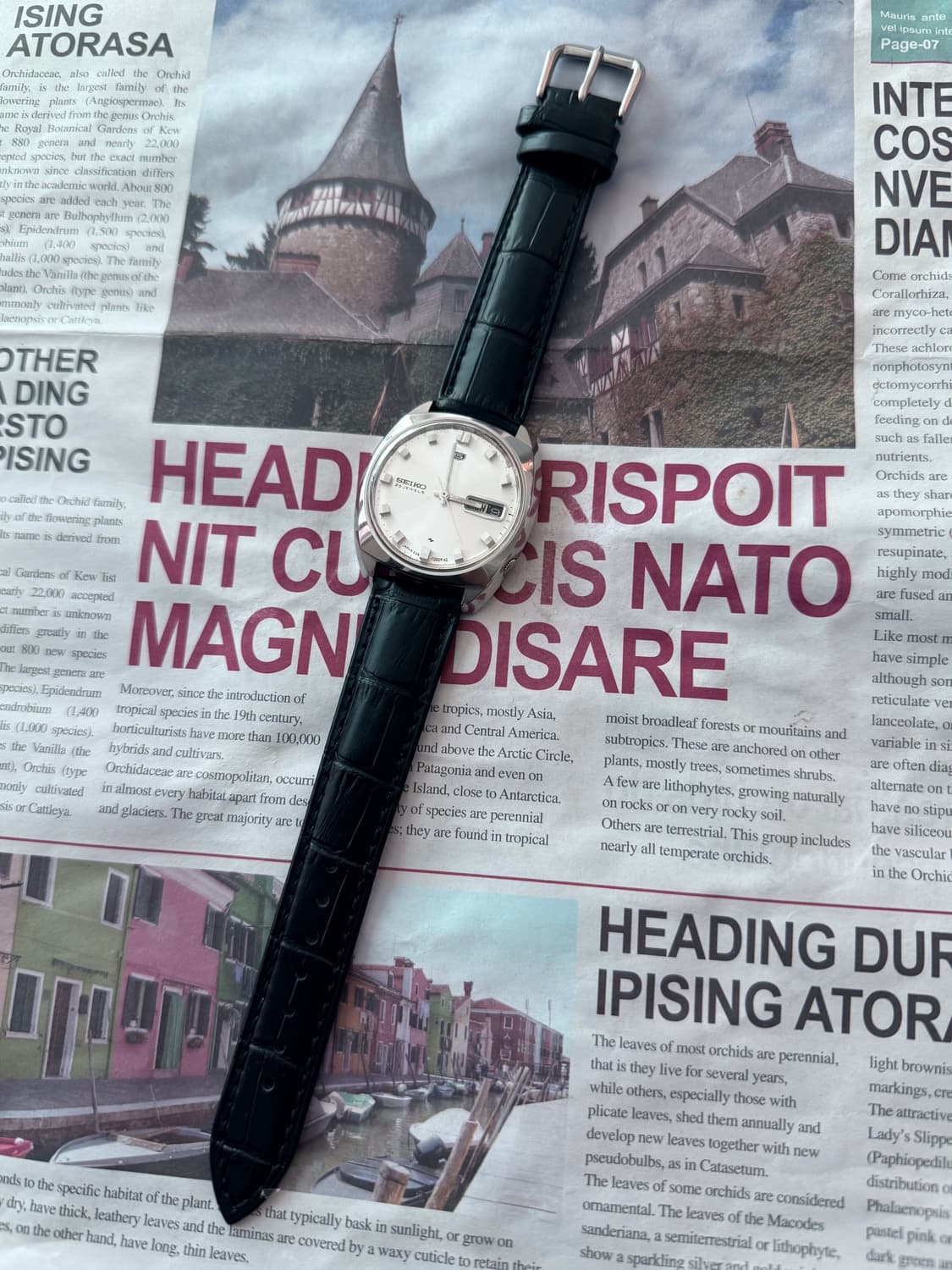 Seiko 빈티지 세이코 5 23석 오토매틱 클래식 실버 다이얼 상품이미지2