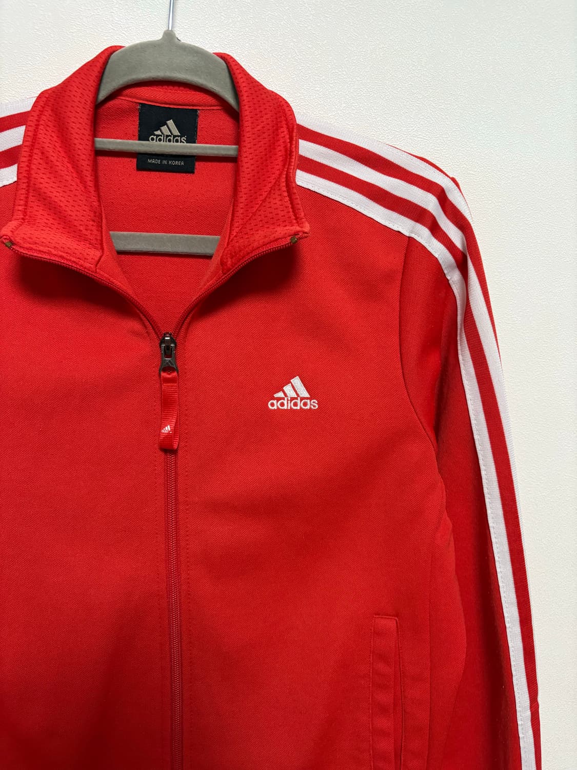 아디다스 다홍 트랙탑 져지 상품이미지3