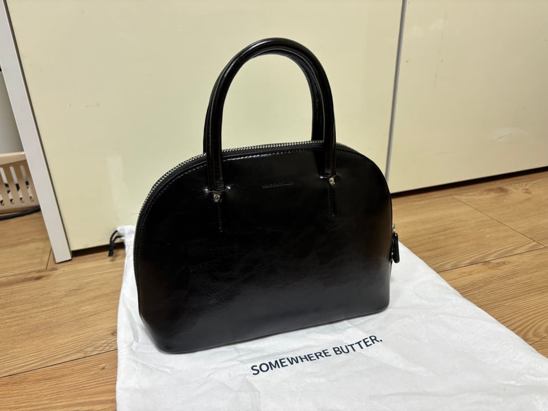 썸웨어버터 Pebble Tote Bag 페블토트백 블랙 상품이미지6