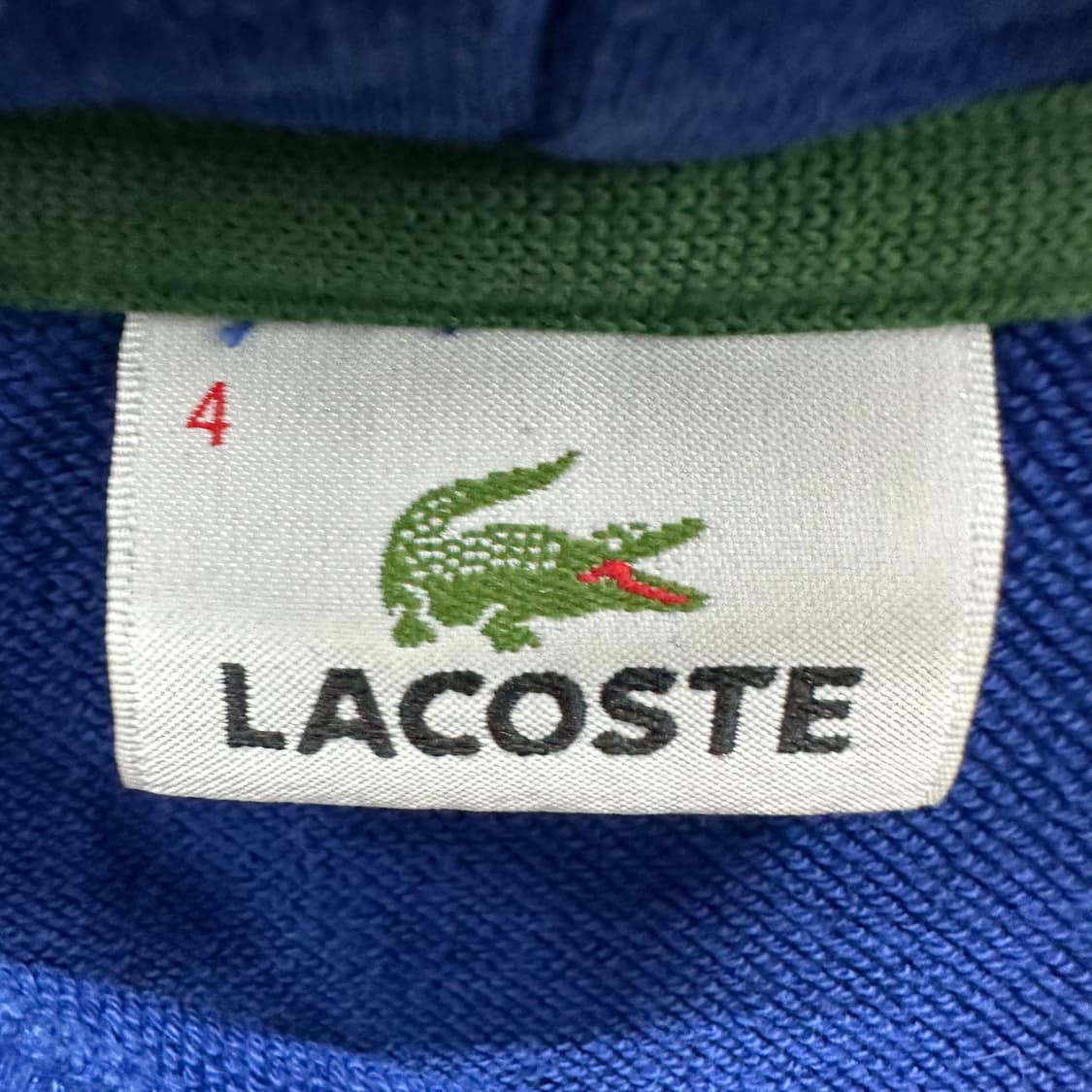 100 라코스테 남자 빅로고 후드티 상품이미지3