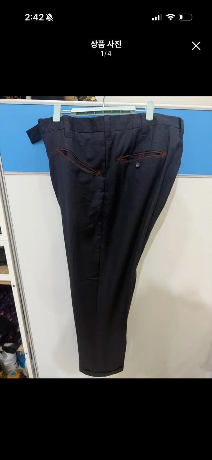 와코마리아 dormeuil 웨스턴 트라우저 상품이미지1