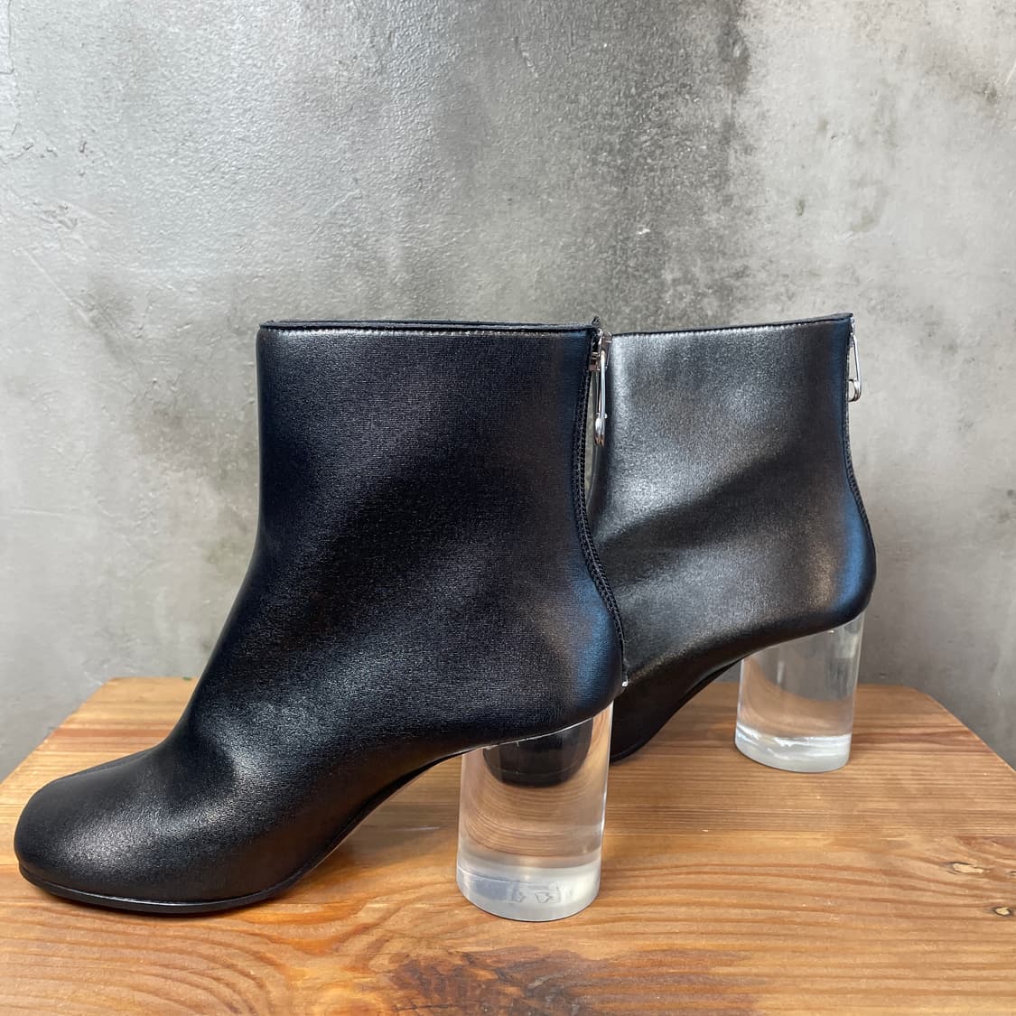 마르지엘라 클리어 힐 부츠 상품이미지3