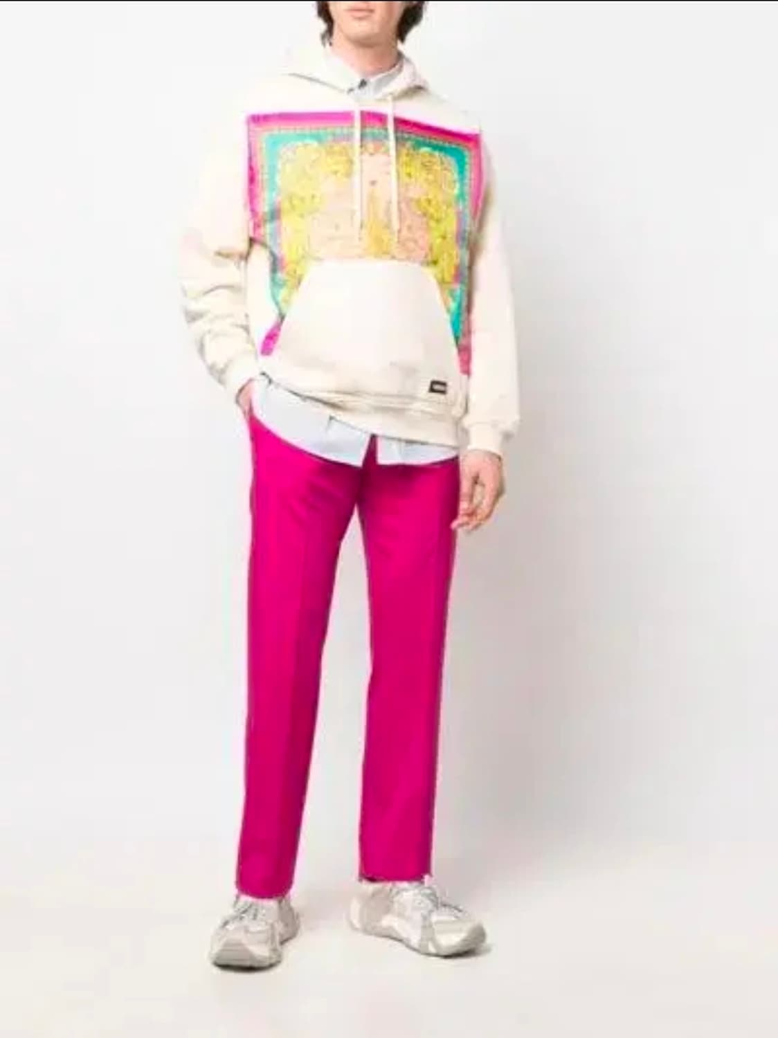 베르사체 바로코 후드 베이지 L 110 상품이미지2