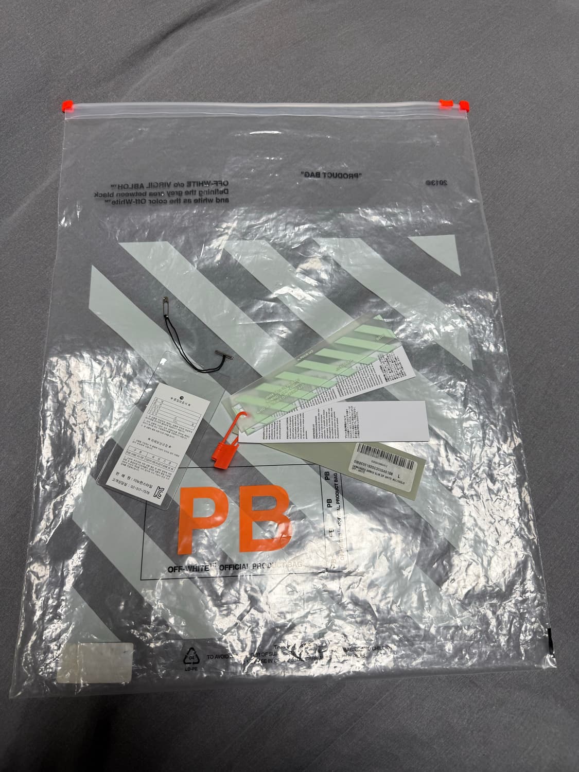 오프화이트 20ss 카라바조 후드집업 상품이미지10