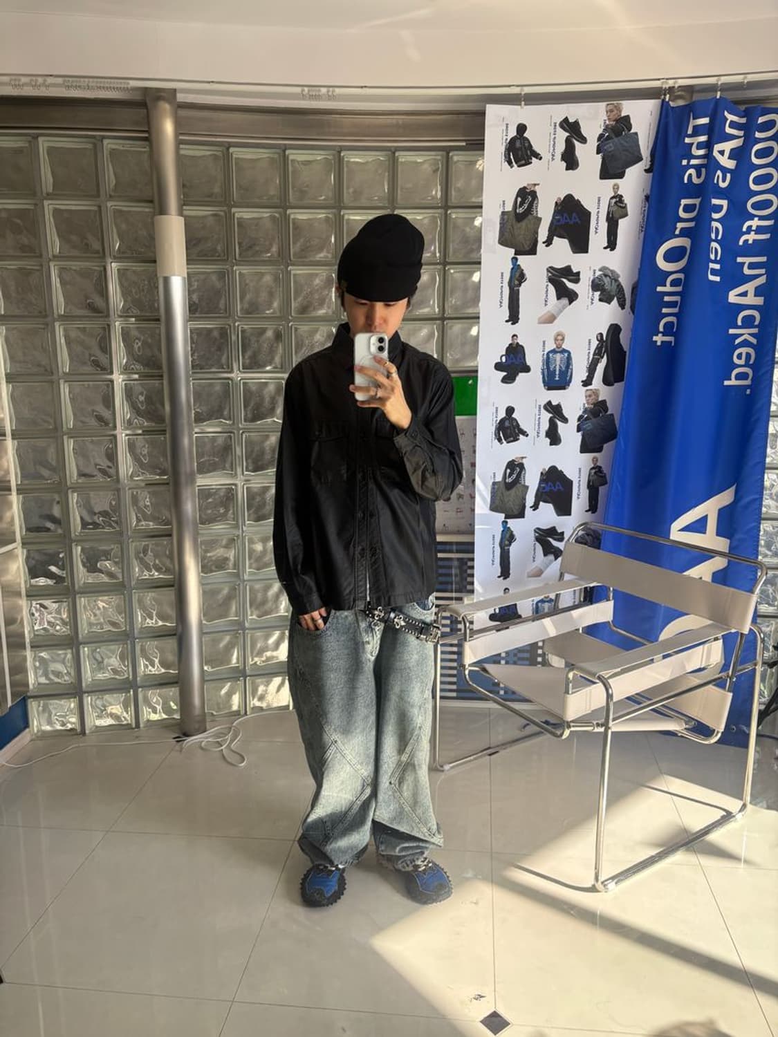 FAKE LEATHER CPO SHIRTS 인조 가죽 CPO 셔츠 상품이미지4