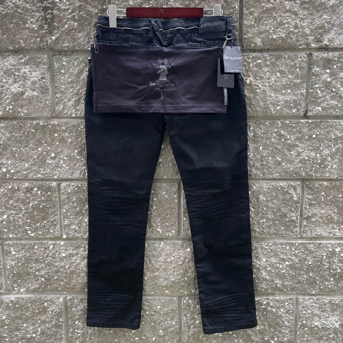 [30~31] LOVELESSISM 왁스 데님 상품이미지4