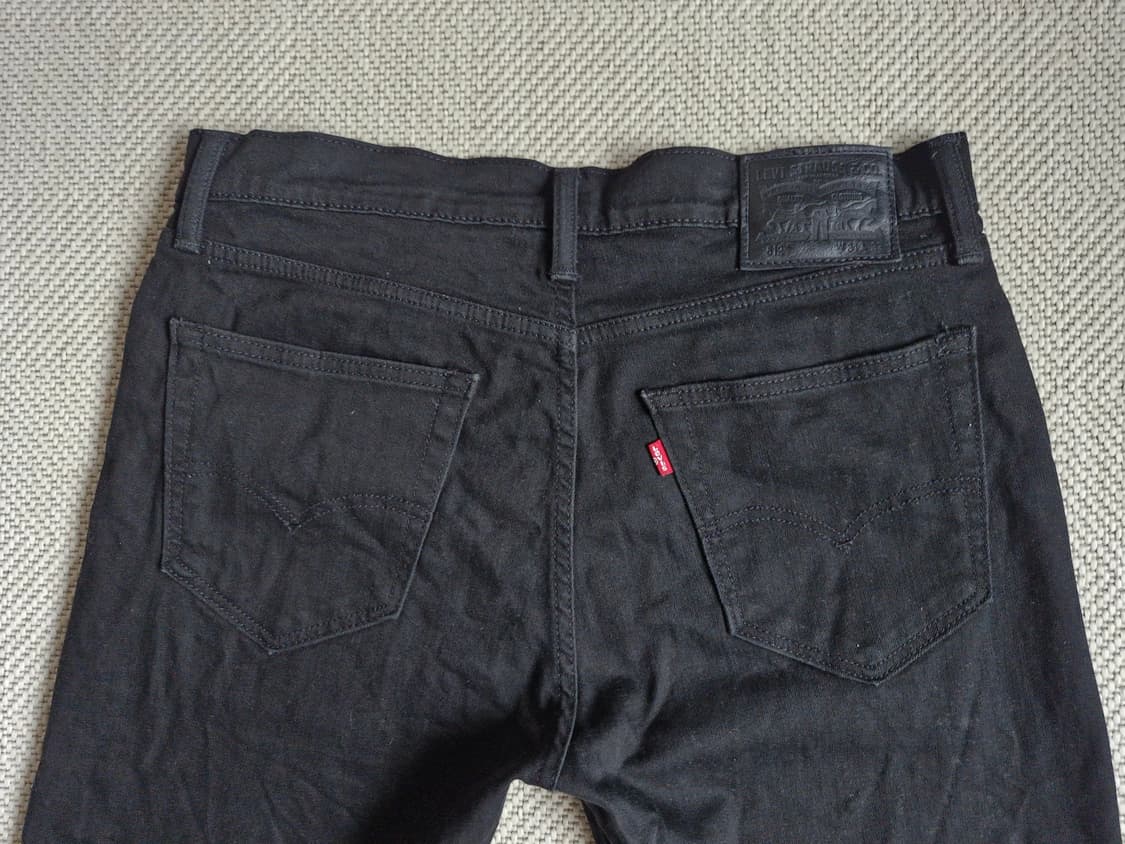리바이스 512  슬림 테이퍼 블랙진 W34 상품이미지4