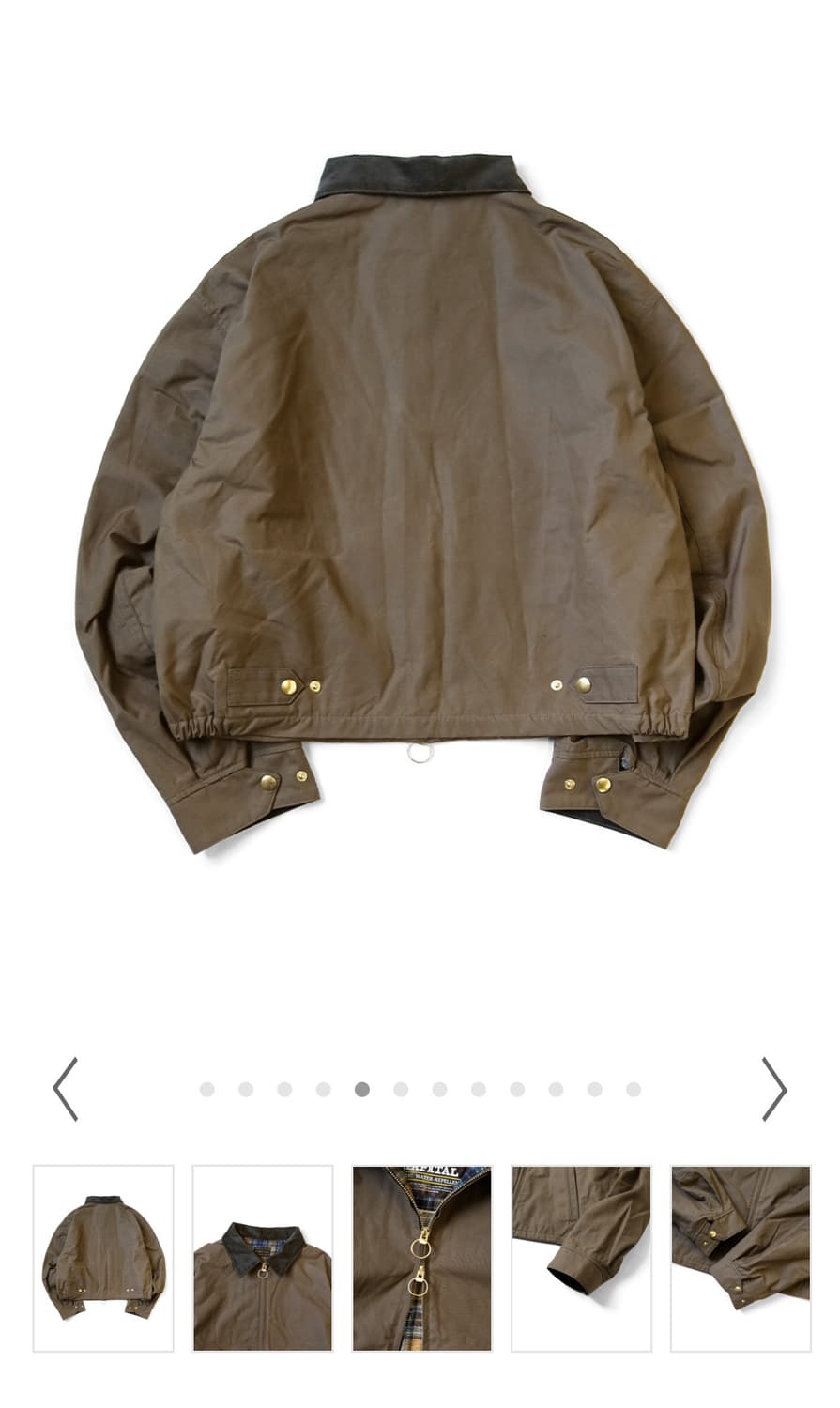 kapital 캐피탈 오일 코팅 드리즐러 블랙 4 상품이미지2